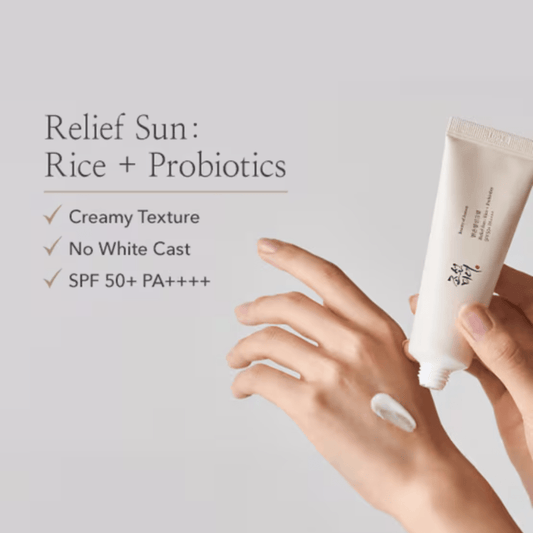 BEAUTY OF JOSEON - Relief Sun : Rice + Probiotic SPF50+ PA++++ - 50ml - Bare Face Beauty