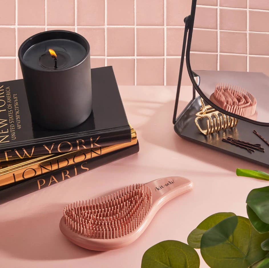 Kitsch Detangling Brush - Terracotta - Bare Face Beauty