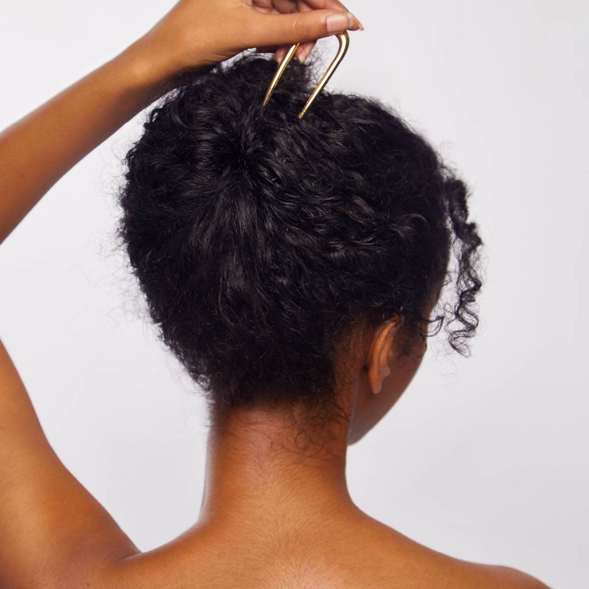 Kitsch Metal French Hair Pin - Gold - Bare Face Beauty