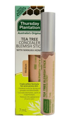 Thursday Plantation Tea Tree Concealer Blemish Stick Medium 7ml - Bare Face Beauty