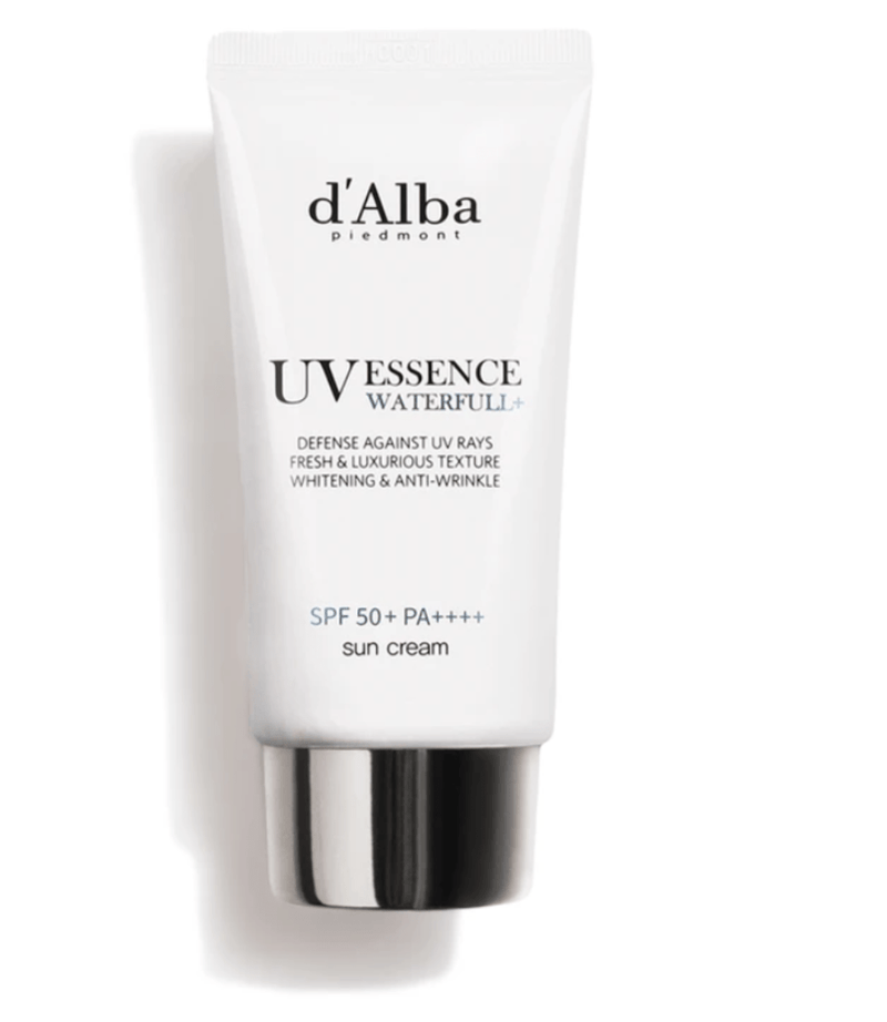 d'Alba PIEDMONT - Waterfull Essence Sun Cream SPF50+ PA++++ 35ml - Bare Face Beauty