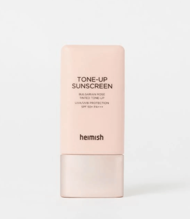 heimish - Bulgarian Rose Tone-Up Sunscreen SPF50+ PA+++ 30ml - Bare Face Beauty