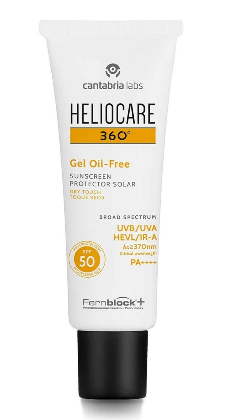 Heliocare 360º Gel Oil-Free SPF 50 - Bare Face Beauty