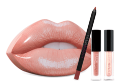 Huda Beauty Contour & Strobe Lip Set - Bombshell - Bare Face Beauty