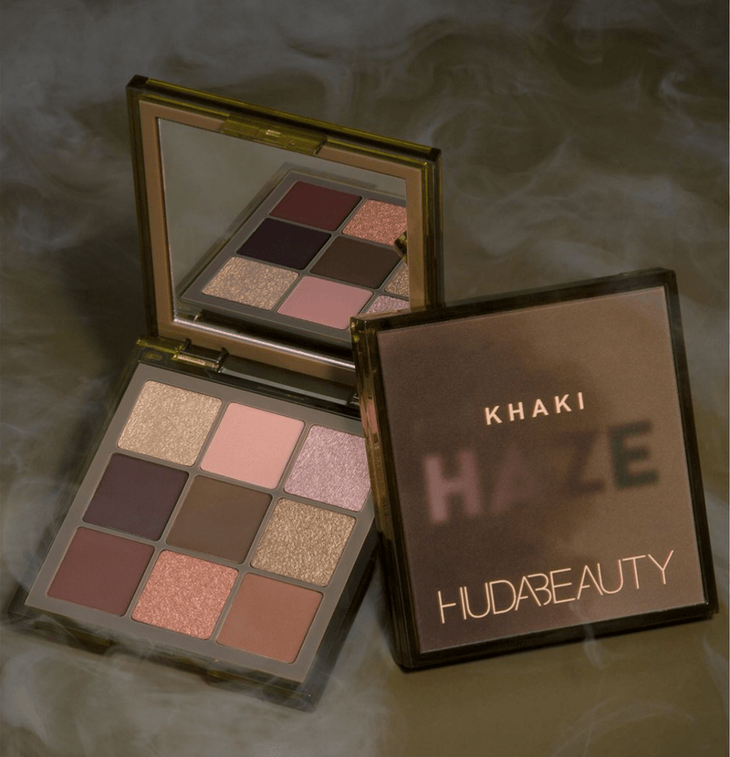 Huda Beauty Khaki Haze Obsessions Palette - Bare Face Beauty