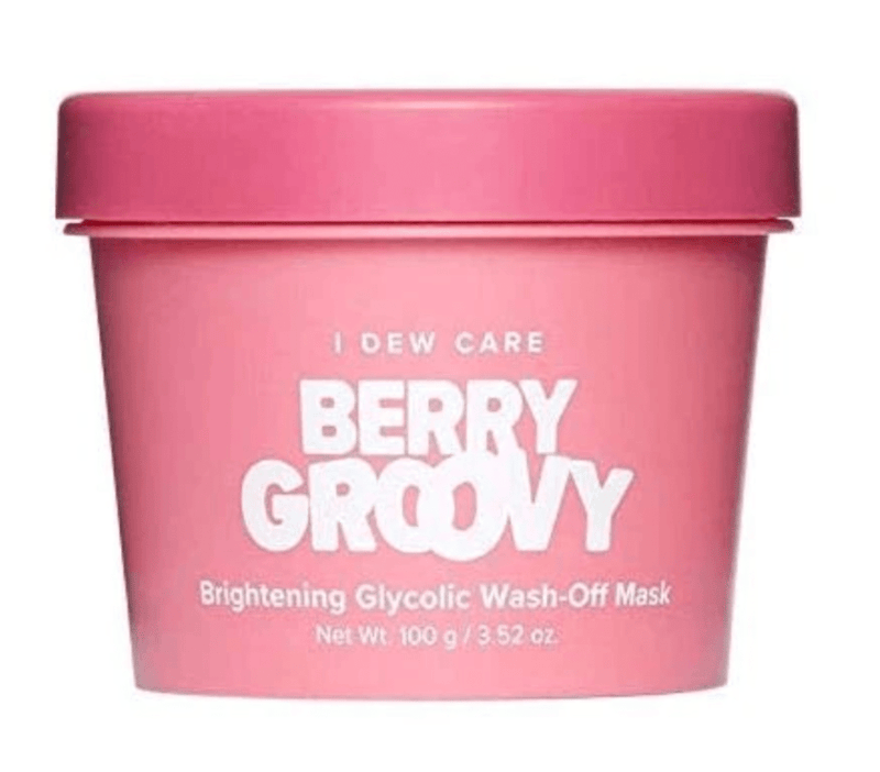 I DEW CARE - Berry Groovy Brightening Glycolic Wash-Off Mask.