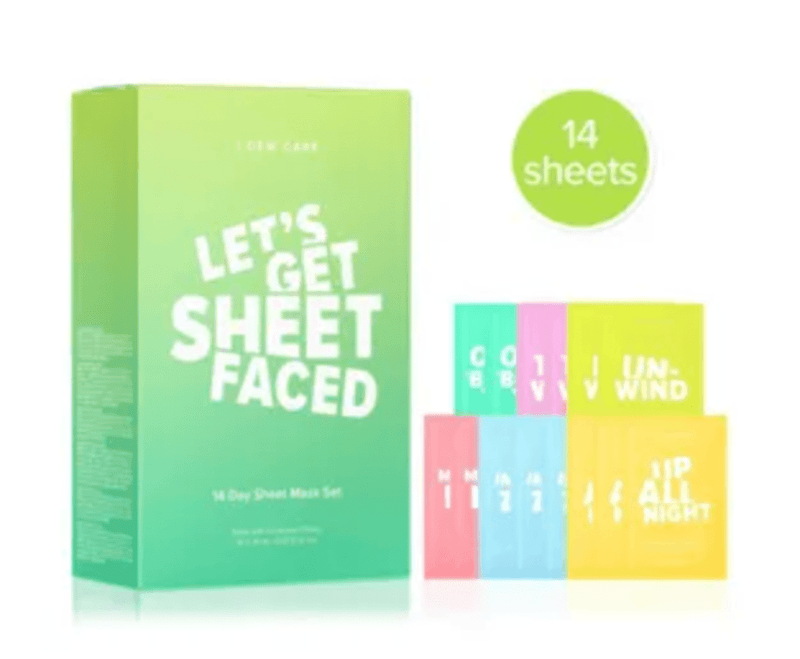 I DEW CARE - Let's Get Sheet Faced 14 Days Sheet Mask Set.