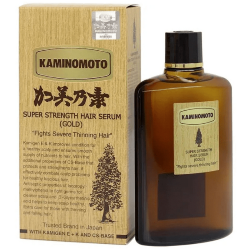 KAMINOMOTO - Super Strength Hair Serum Gold 150ml - Bare Face Beauty