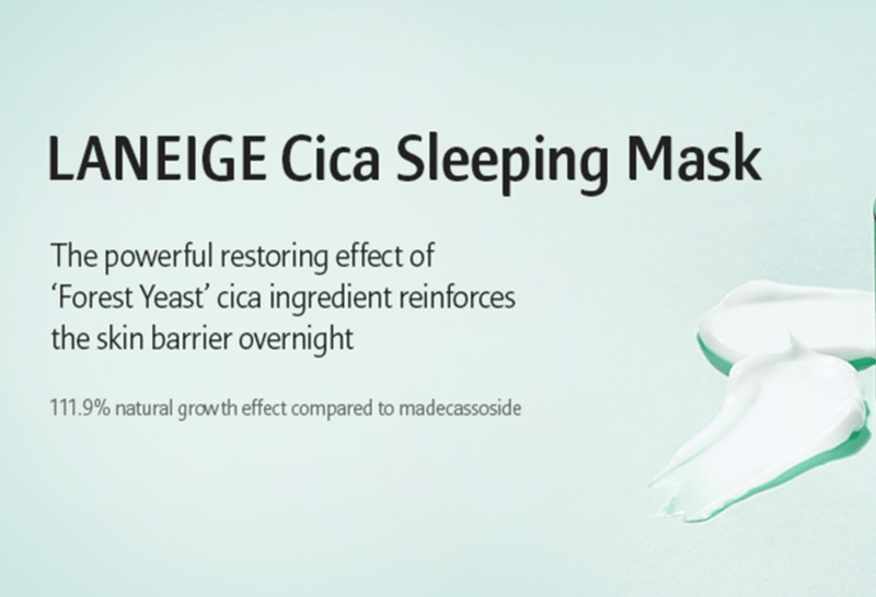 LANEIGE Cica Sleeping Mask 60ml - Bare Face Beauty