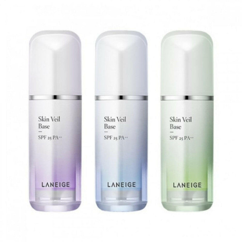 LANEIGE - Skin Veil Base SPF25 PA++ 30ml (4 Colours) - Bare Face Beauty