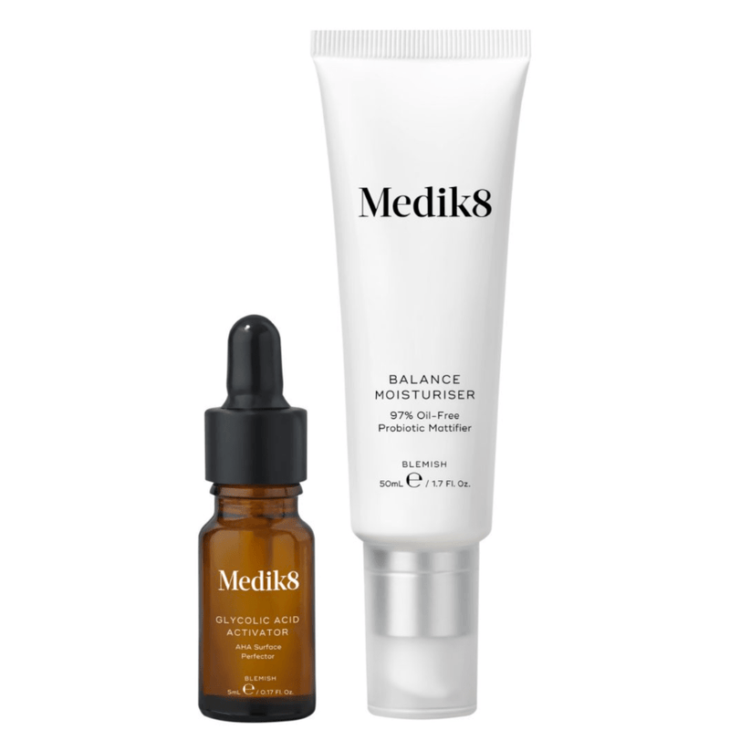 Medik8 Balance Moisturiser & Glycolic Acid Activator 50ml - Bare Face Beauty