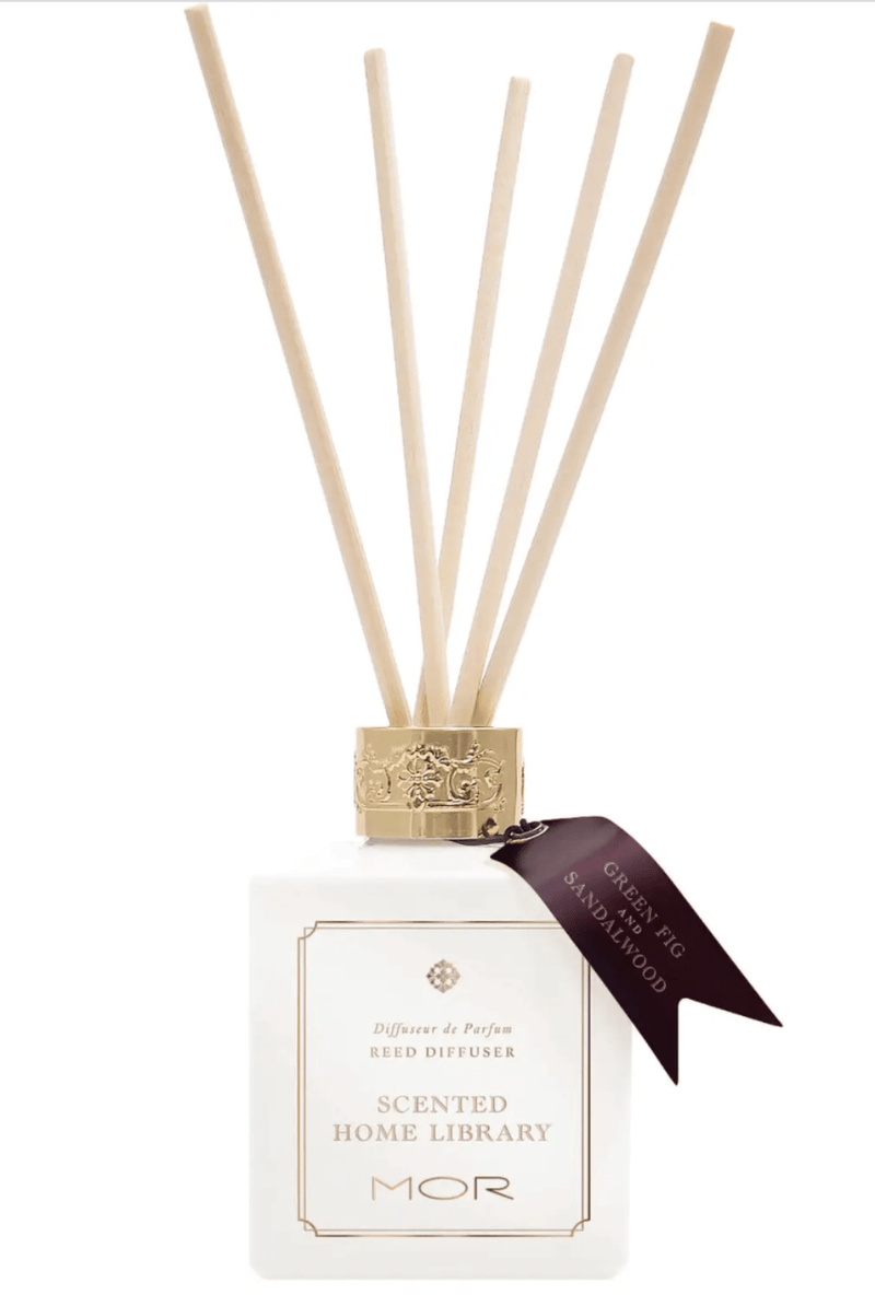 MOR Limited Edition Green Fig and Sandalwood Reed Diffuser 180ml - Bare Face Beauty