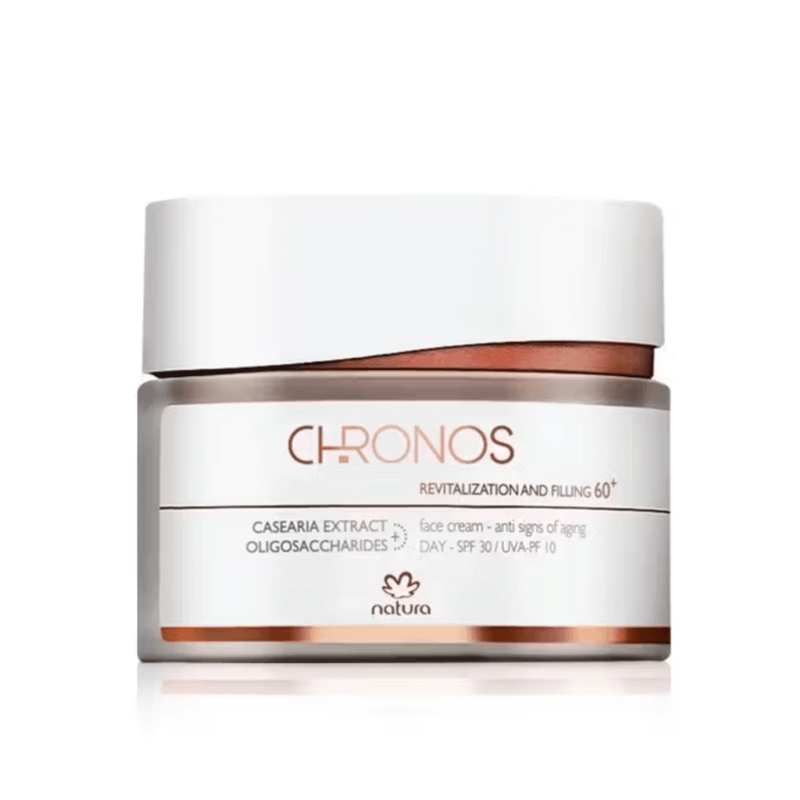 Natura Chronos Revitalization and Filling Face Cream 60+ 40ml - Bare Face Beauty