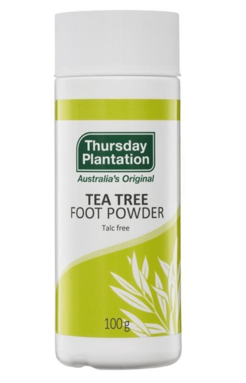 Thursday Plantation Tea Tree Foot Powder 100g - Talc Free - Bare Face Beauty