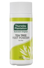 Thursday Plantation Tea Tree Foot Powder 100g - Talc Free - Bare Face Beauty