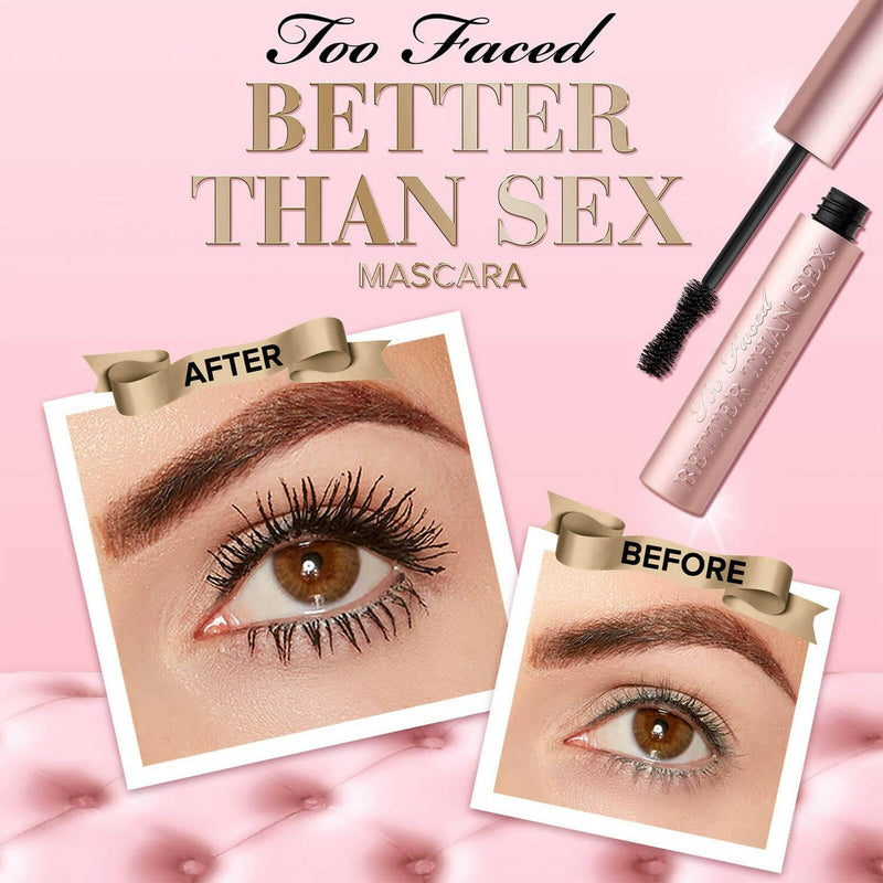 Too Faced Better Than Sex Mascara - 2 sizes - Bare Face Beauty