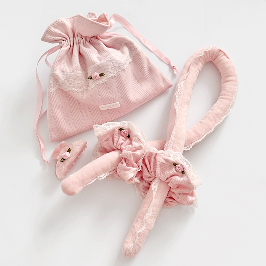 Coconut Lane Heatless Curler Set - Pretty in Pointelle