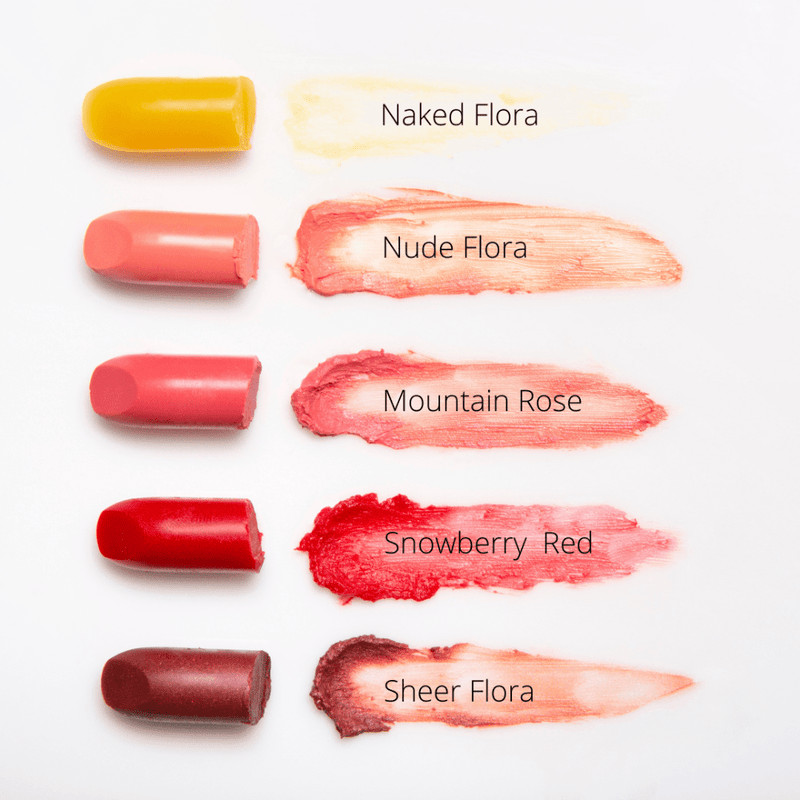 ALBUS & FLORA Lip Shield - Nourishing Lip Balm UVA***|UVB SPF30 4g - Colour Options. - Bare Face Beauty