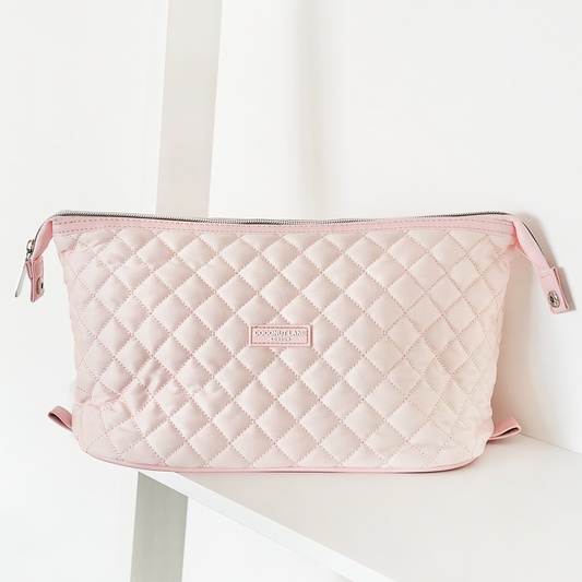 Coconut Lane Magic Lifestyle Pouch - Quilted Marshmallow Pink