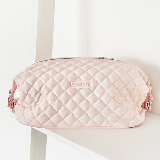 Coconut Lane Magic Lifestyle Pouch - Quilted Marshmallow Pink