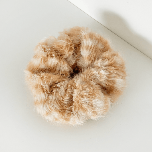 Coconut Lane - Scrunchie - Fluffy Fawn - Bare Face Beauty