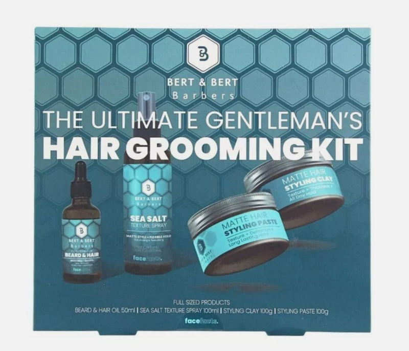 Face Facts Bert & Bert The Ultimate Gentleman's Hair Grooming Gift Set - Bare Face Beauty