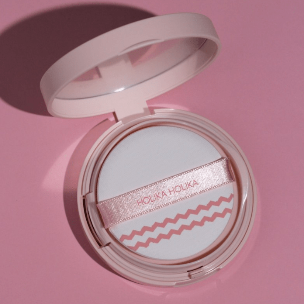HOLIKA HOLIKA - Holi Pop Blur Lasting Cushion SPF50+ PA+++ (3 Colors) - Bare Face Beauty