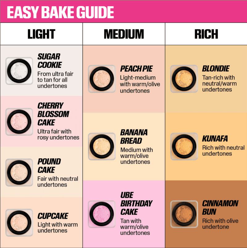 Huda Beauty Easy Bake Loose Baking & Setting Powder 20g - Bare Face Beauty