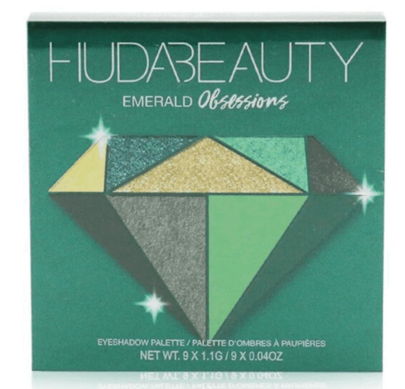 Huda Beauty Emerald Obsessions Palette - Bare Face Beauty