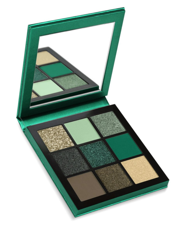 Huda Beauty Emerald Obsessions Palette - Bare Face Beauty