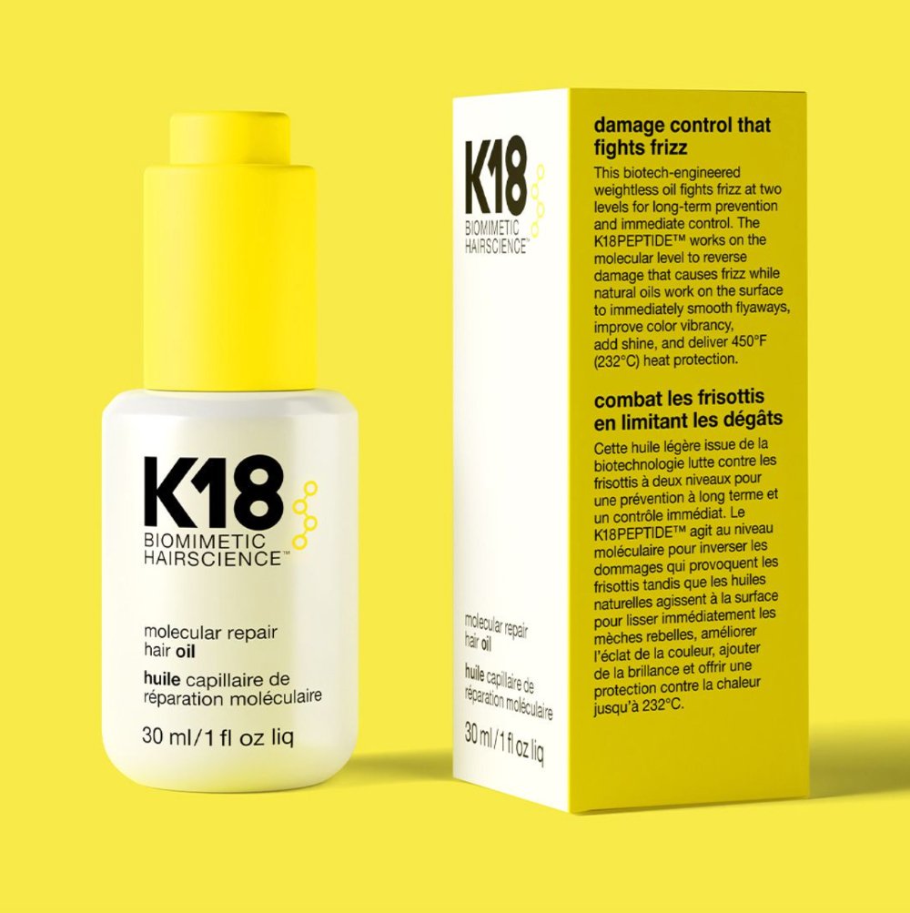 K18 Molecular Repair Hair Oil 30ml - Bare Face Beauty