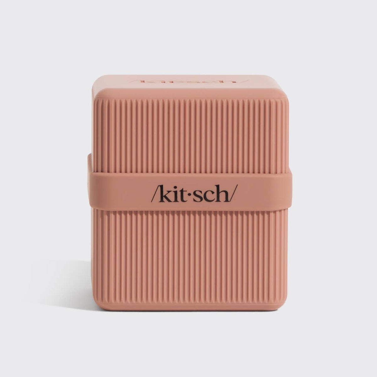 Kitsch 2-Compartment Travel Case - Terracotta - Bare Face Beauty