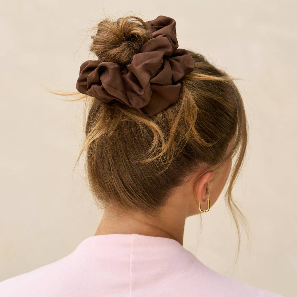 Kitsch Black & Chocolate Oversized Scrunchies - Bare Face Beauty