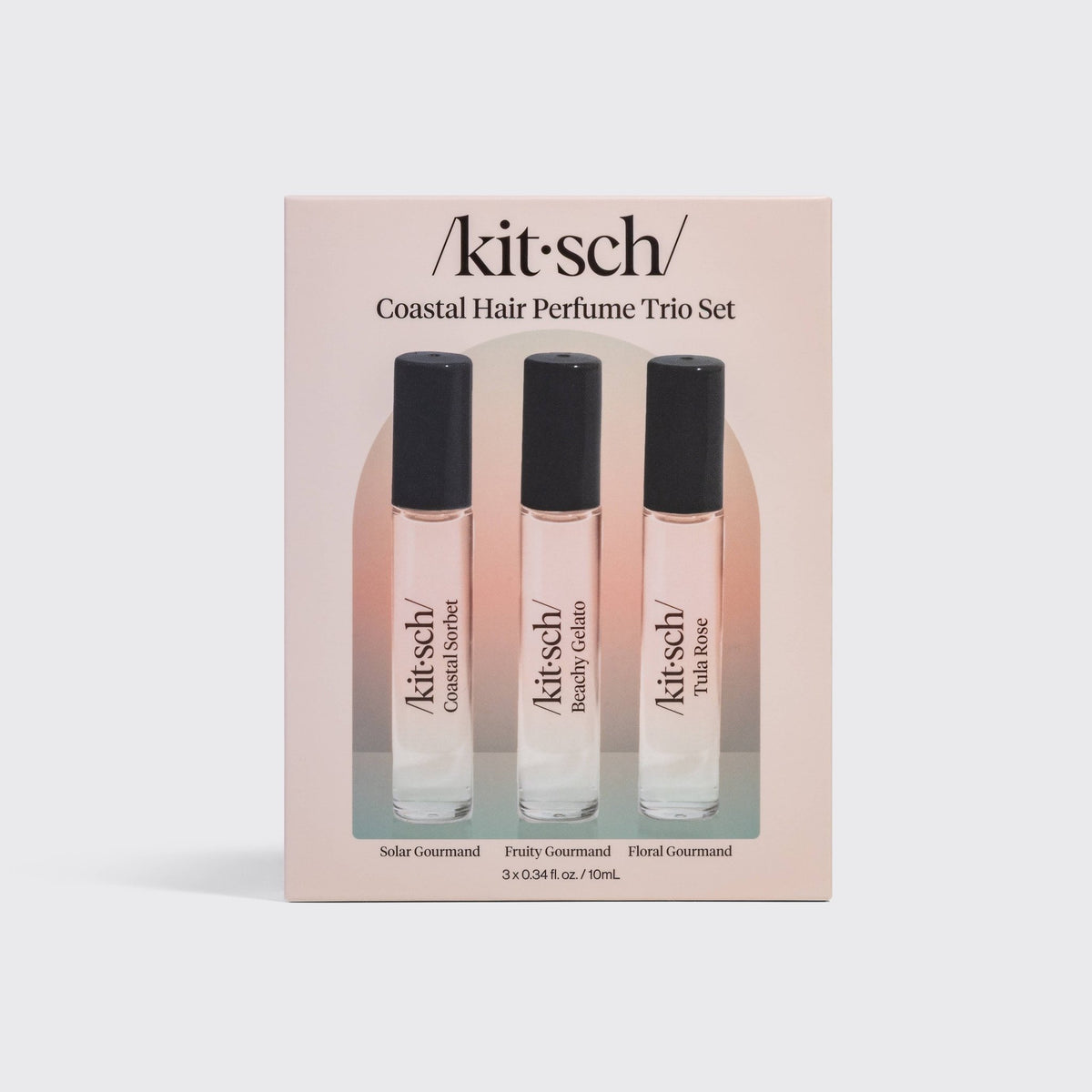 Kitsch Hair Perfume Trio Set - Tula Rose, Beachy Gelato, Coastal - Bare Face Beauty