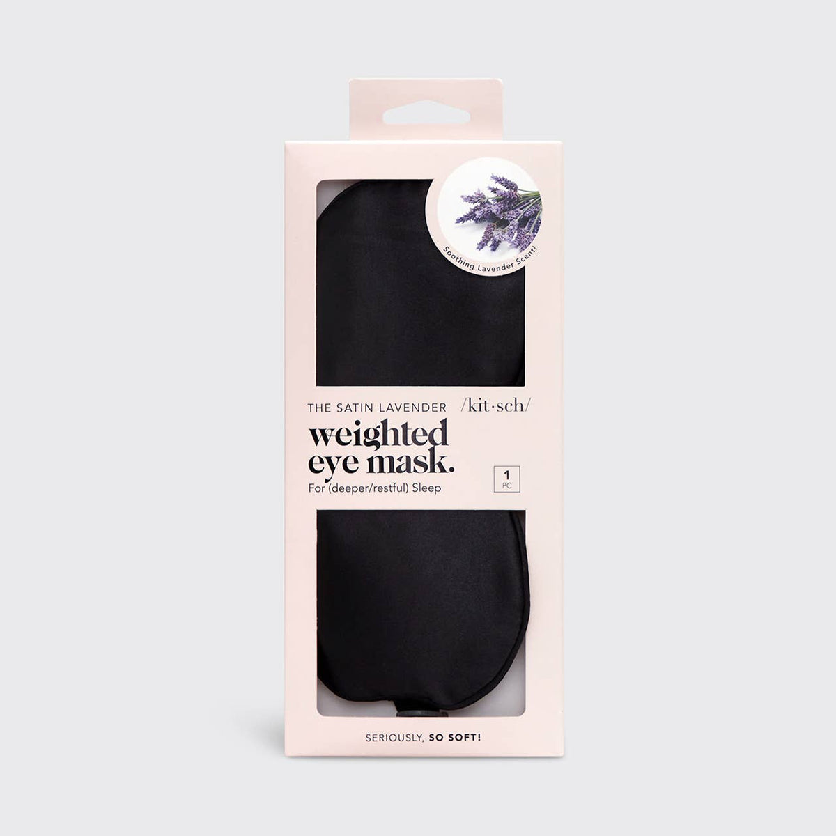 Kitsch Lavender Scented Satin Weighted Eye Mask - Bare Face Beauty