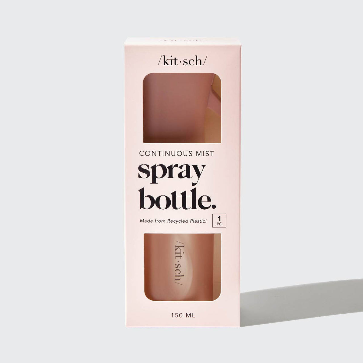 Kitsch Recycled Plastic Continuous Spray Bottle - Terracotta - Bare Face Beauty