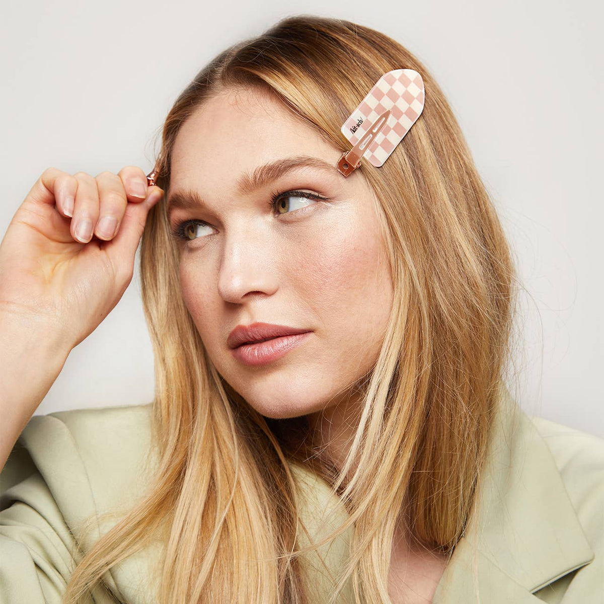 Kitsch Recycled Plastic XL Creaseless Clips 2pc Set -Terracotta - Bare Face Beauty