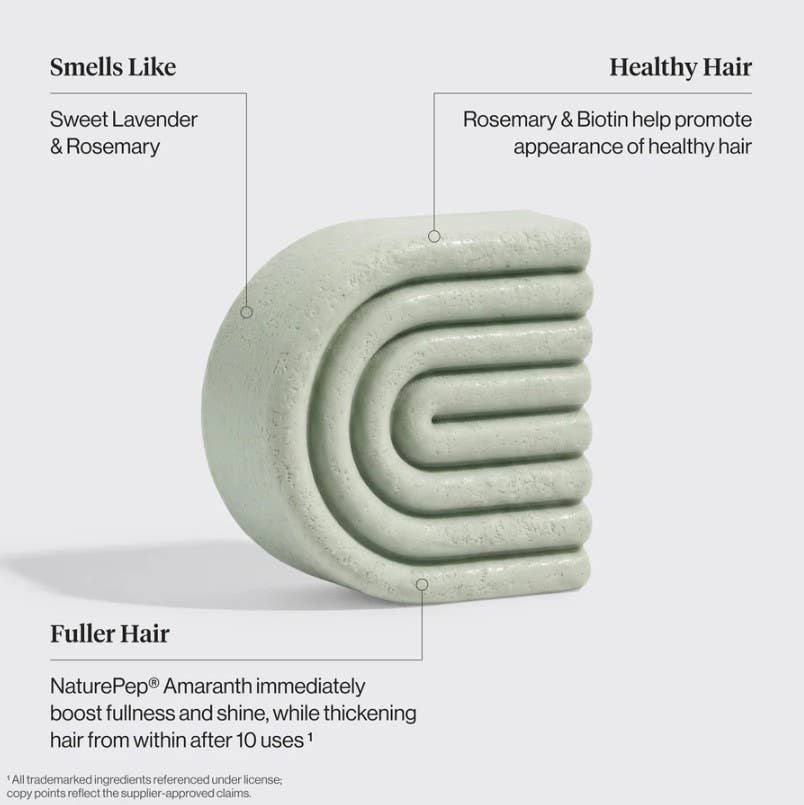 Kitsch Rosemary & Biotin Volumizing Shampoo & Conditioner Bar Combo - Bare Face Beauty