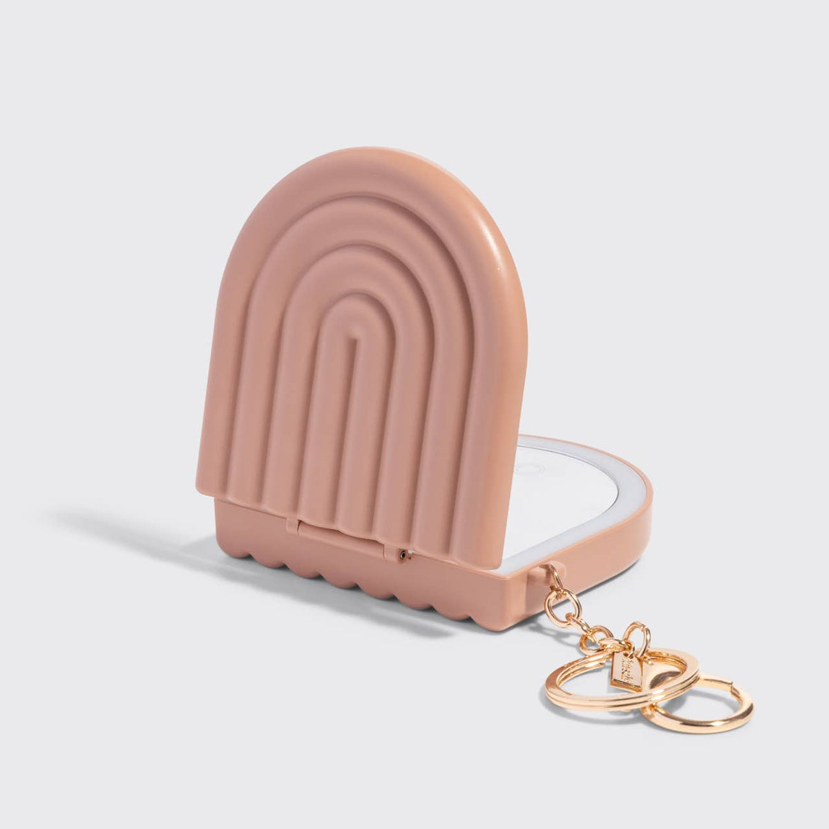 Kitsch Terracotta Compact Mirror Keychain - Bare Face Beauty