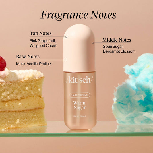 Kitsch Warm Sugar Hair & Body Perfume Mist - Bare Face Beauty