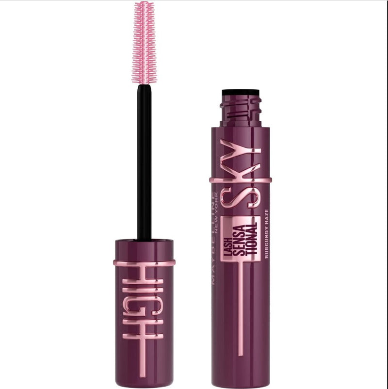 Maybelline Lash Sensational Sky High Mascara - Burgundy Haze 7.2ml - Bare Face Beauty