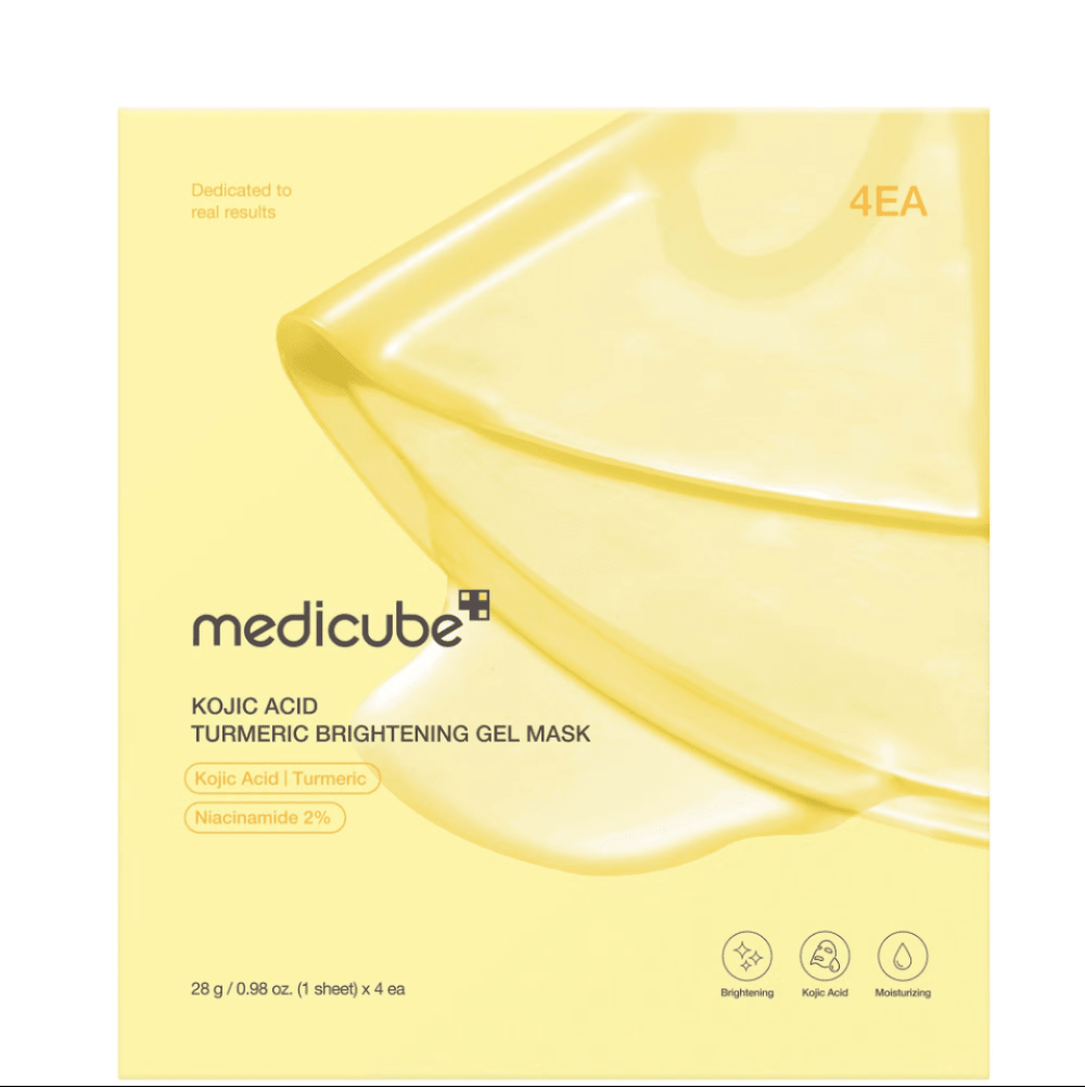 Medicube Kojic Acid Turmeric Brightening Gel Mask 28g - Bare Face Beauty