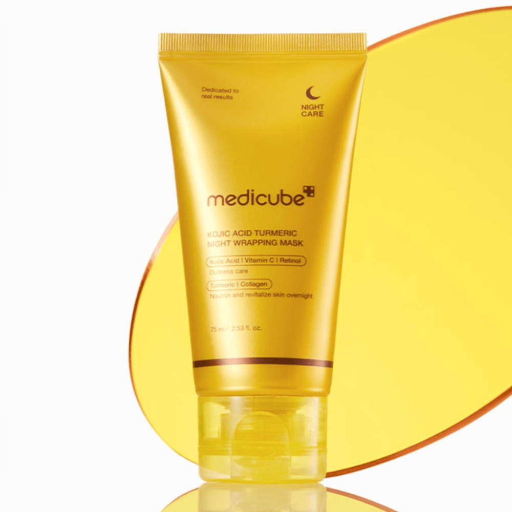 Medicube Kojic Acid Turmeric Night Wrapping Mask 75ml - Bare Face Beauty