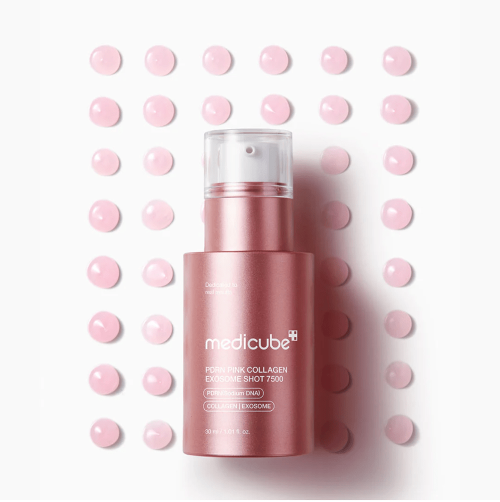 Medicube PDRN Pink Collagen Exosome 7500 Shot 30ml - Bare Face Beauty