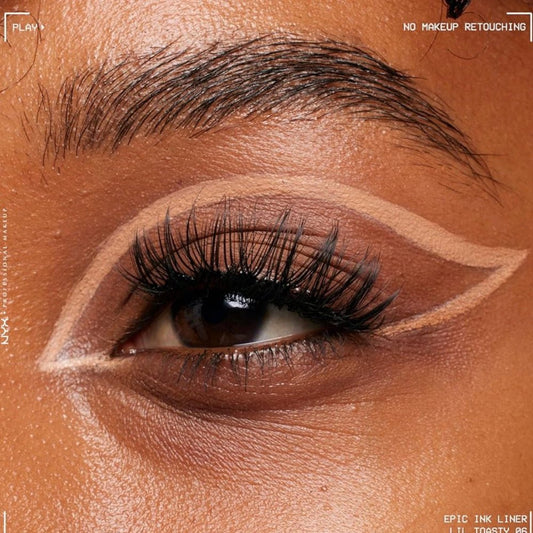 NYX Professional Makeup EPIC Ink Eyeliner - Lil’ Toasty - Bare Face Beauty