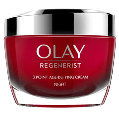 Olay Regenerist 3 point Age Defy Night Cream 50ml - Bare Face Beauty