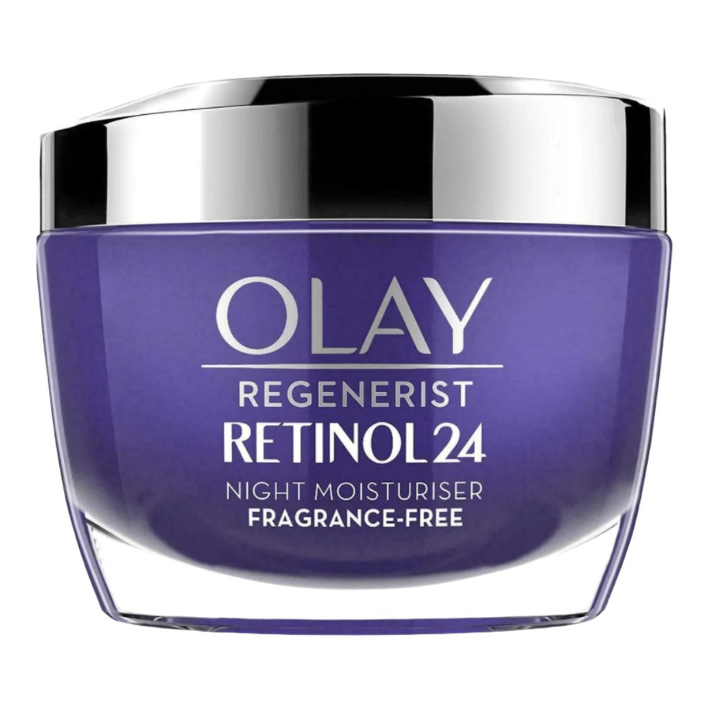 Olay Regenerist Retinol 24 Night Cream - Fragrance Free 50ml - Bare Face Beauty