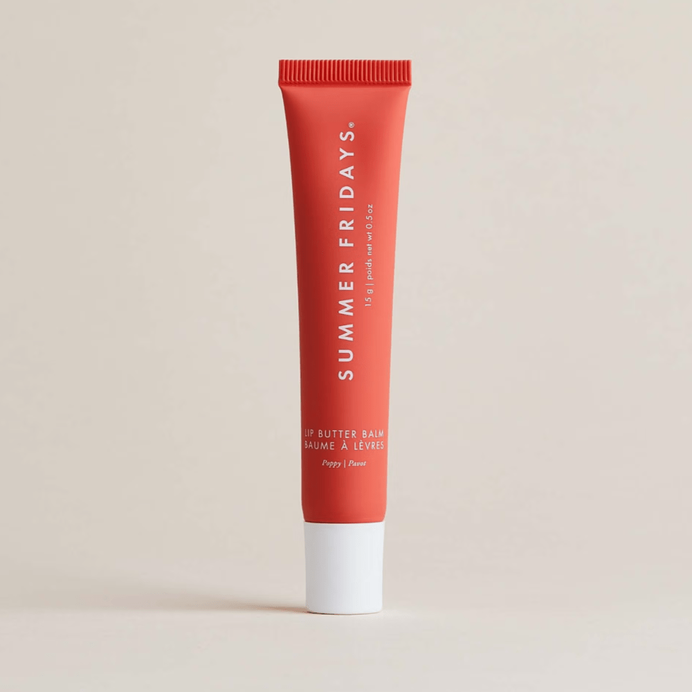 SUMMER FRIDAYS Lip Butter Balm 15g - Poppy - Bare Face Beauty