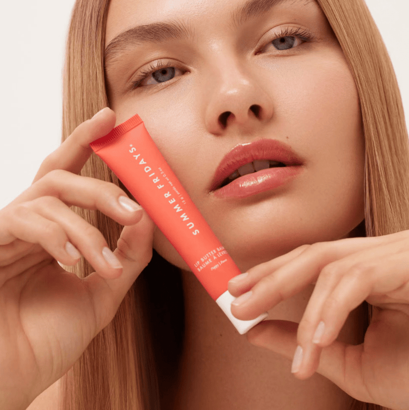 SUMMER FRIDAYS Lip Butter Balm 15g - Poppy - Bare Face Beauty