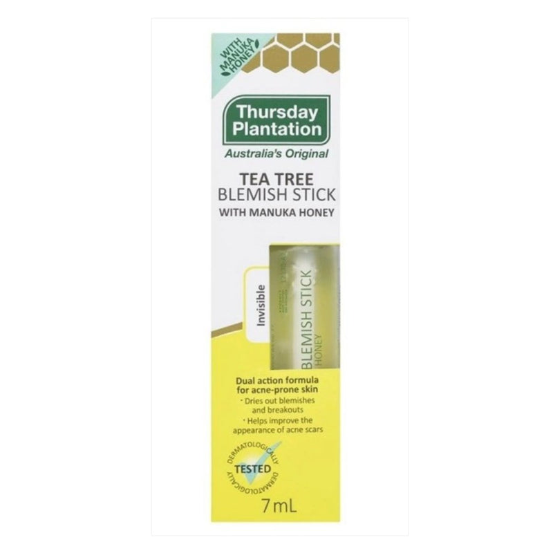 Thursday Plantation Tea Tree Blemish Stick Invisible 7ml - Bare Face Beauty